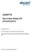 ab Succinate Assay Kit (Colorimetric)
