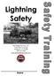 Lightning Safety. Blue Ridge Services, Inc Hites Cove Rd Mariposa, CA Name