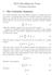 221A Miscellaneous Notes Continuity Equation