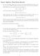 Linear Algebra- Final Exam Review