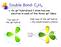 Double Bond: C 2 H 4. An sp 2 hybridized C atom has one electron in each of the three sp 2 lobes