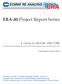 ERA-40 Project Report Series