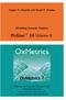 Jurgen A. Doornik and David F. Hendry. Modelling Dynamic Systems. OxMetrics 7