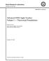 Advanced ESM Angle Tracker: Volume I Theoretical Foundations