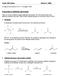 Chem 263 Notes March 2, 2006