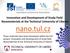 Innovation and Development of Study Field. nano.tul.cz
