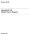 PeopleSoft 8.8 Global Payroll Reports