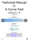 Technical Manual. S-Curve Tool