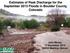 Estimates of Peak Discharge for the September 2013 Floods in Boulder County, Colorado. John Moody 17 November 2015 AWRA Meeting--Denver