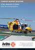 COMPLETE HELIPORT SOLUTIONS. A New Approach to Safety ICAO Recommendations