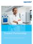 Trusted Partnership. Eppendorf CO2 Incubators: premium products with comprehensive support
