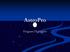 AstroPro. Program Highlights