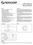 SOTiny TM LVDS High-Speed Differential Line Receiver. Features. Description. Applications. Pinout. Logic Diagram. Function Table