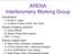 ARENA Interferometry Working Group