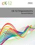 CK-12 Trigonometry - Second Edition, Solution Key
