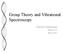 Group Theory and Vibrational Spectroscopy