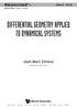 DIFFERENTIAL GEOMETRY APPLIED TO DYNAMICAL SYSTEMS