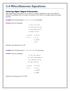 3.4-Miscellaneous Equations