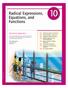Radical Expressions, Equations, and Functions