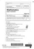 Mathematics Paper 2 (Calculator)