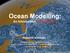 Ocean Modelling: An Introduction for Everybody