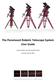 The Paramount Robotic Telescope System User Guide