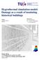 Hygrothermal simulation model: Damage as a result of insulating historical buildings