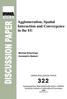 Agglomeration, Spatial Interaction and Convergence in the EU