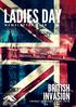 LADIES DAY BRITISH INVASION