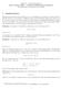 MTH 121 Web Based Material Essex County College Division of Mathematics and Physics Worksheet #20, Last Update July 16,