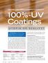 UV curing is one of the fastest growing technologies UTOPIA OR REALITY?
