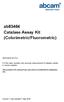ab83464 Catalase Assay Kit (Colorimetric/Fluorometric)