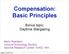 Compensation: Basic Principles