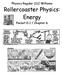 Rollercoaster Physics: Energy