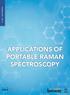 APPLICATIONS OF PORTABLE RAMAN SPECTROSCOPY