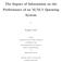 The Impact of Information on the Performance of an M/M/1 Queueing System