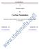 Carbon Nanotubes. Seminar report. Submitted in partial fulfillment of the requirement for the award of degree of Mechanical.