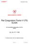 Rat Coagulation Factor V (F5) ELISA