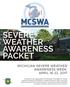 SEVERE WEATHER AWARENESS PACKET