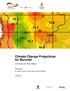 Climate Change Projections for Burundi