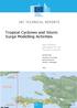 Tropical Cyclones and Storm Surge Modelling Activities