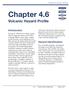 Chapter 4.6. Volcanic Hazard Profile. Introduction. Hazard Identification. Chapter 4.6 Volcanic Hazard