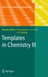 287 Topics in Current Chemistry