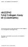 ab Total Collagen Assay kit (Colorimetric)