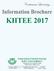 ADMISSION POLICY Admission to all the courses(except MBBS,BDS,PG Medical & PG Dental) will be ONLY through KIITEE 2017