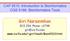 CAP 5510: Introduction to Bioinformatics CGS 5166: Bioinformatics Tools Giri Narasimhan