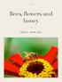 Bees, flowers and honey JOSÉ A. MARI MUT