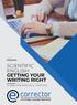 Issue Date 01/05/2018 SCIENTIFIC ENGLISH: GETTING YOUR WRITING RIGHT BY JERRY CARR-BRION (PH.D., CHEMISTRY)