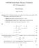 PAP342-Solid State Physics I Solution 09/10 Semester 2