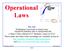 Operational Laws 33-1